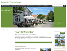 Tablet Screenshot of nordseebucht.de